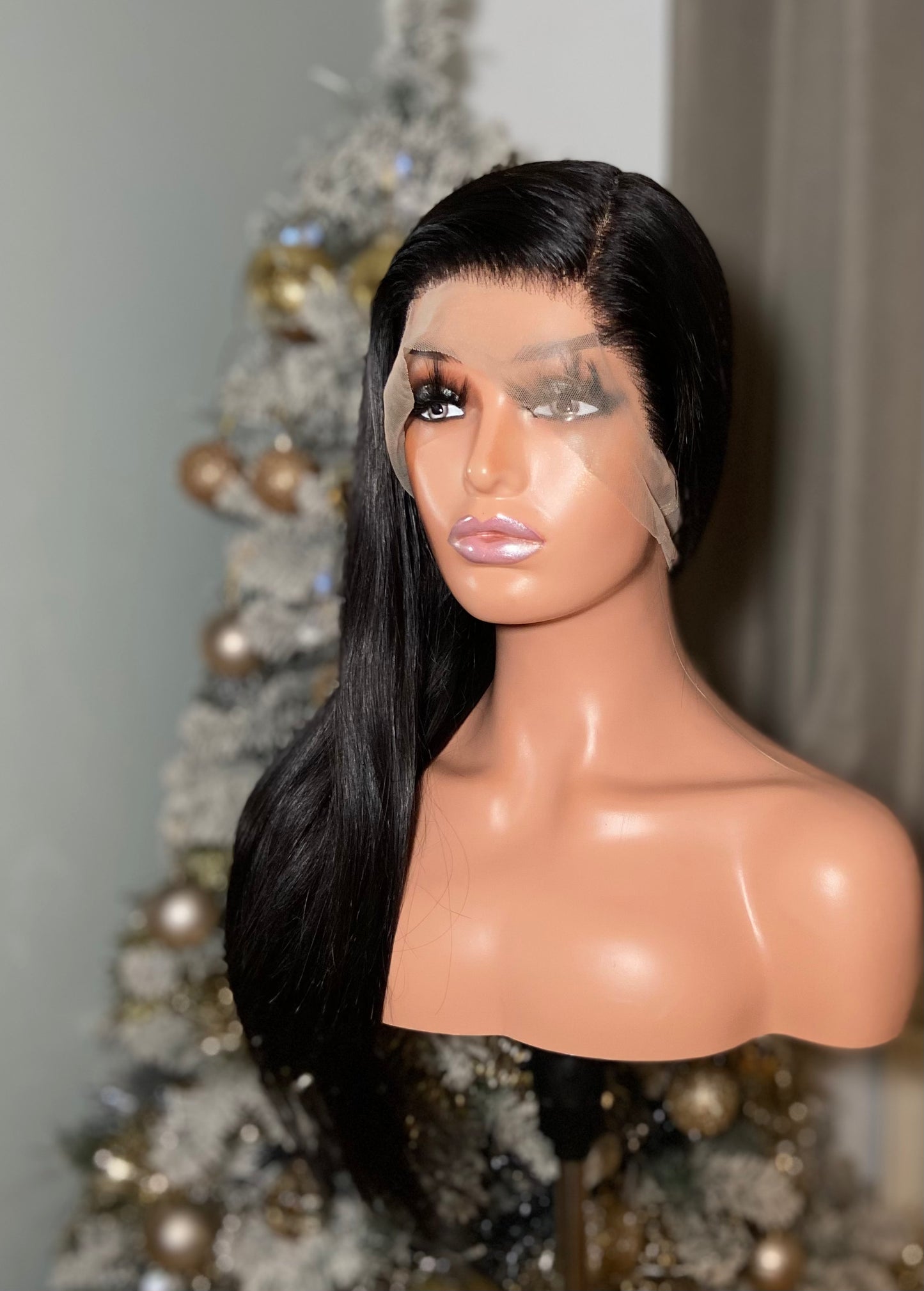 RAQUEL | Single Donor Virgin Hair | Full Lace Wig | Bone Straight 20”