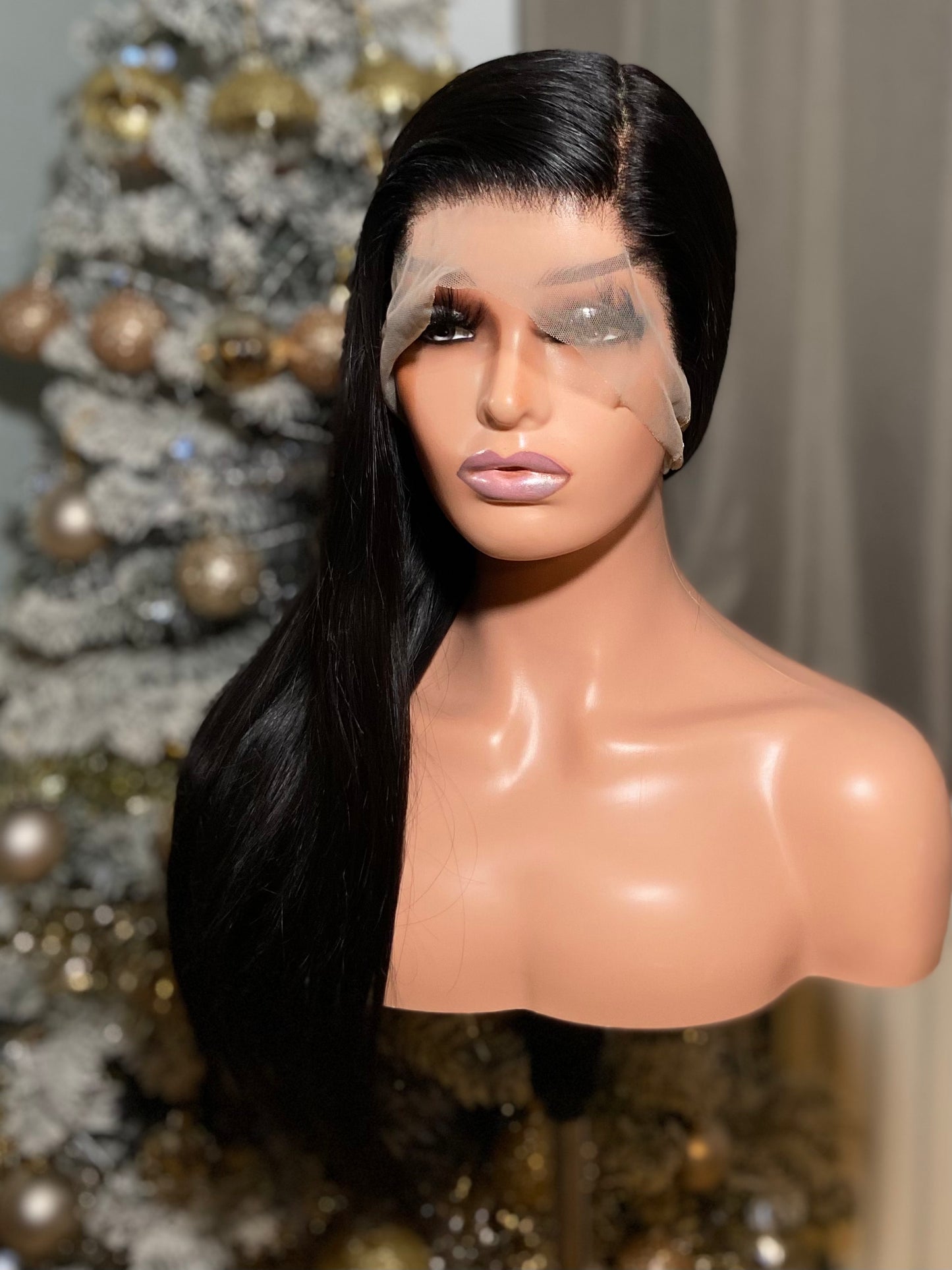 RAQUEL | Single Donor Virgin Hair | Full Lace Wig | Bone Straight 20”