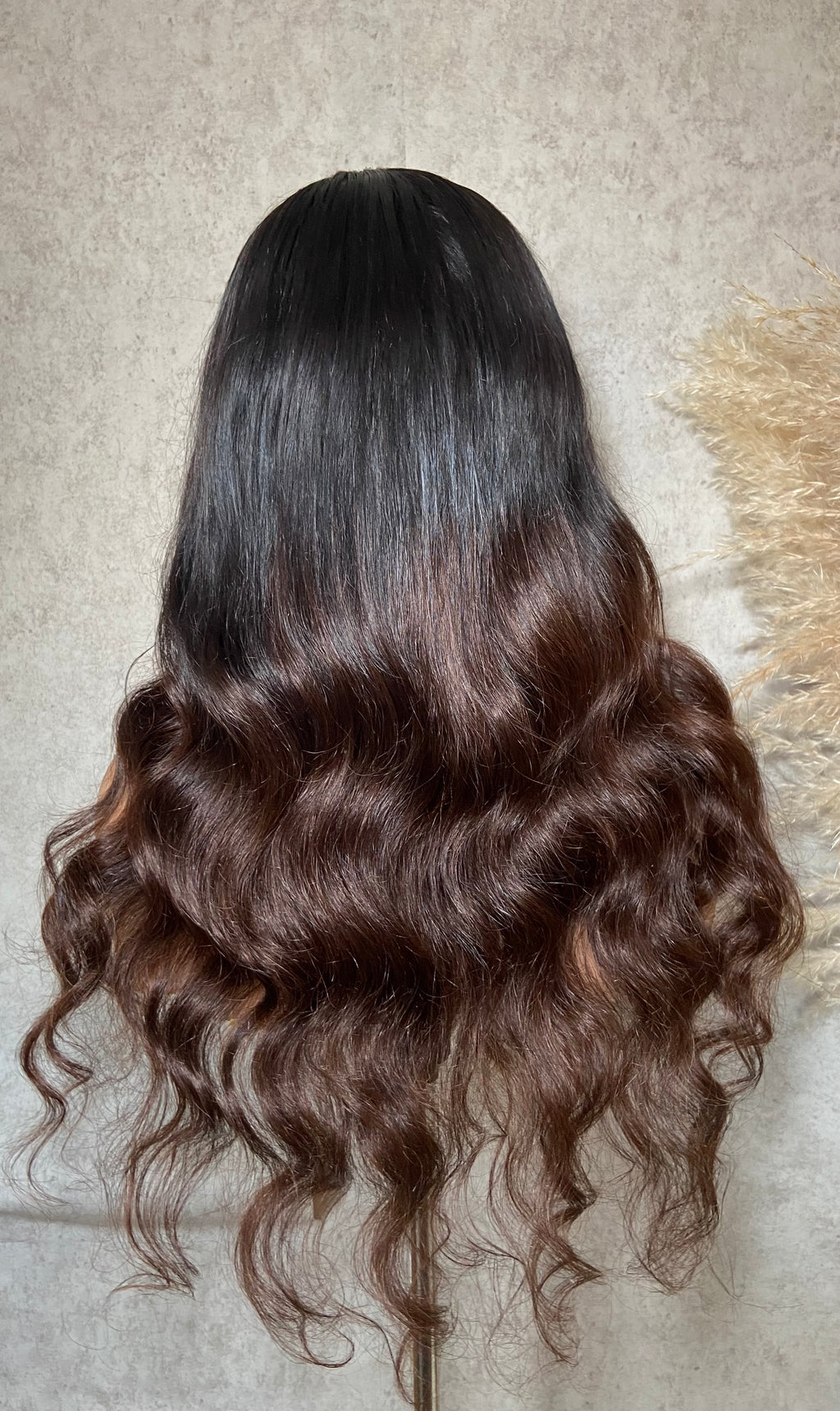 BRIE | Full Lace Wig 20” | Virgin Vietnamese Hair | Body Wave | Ombre Brown | PRE-ORDER ONLY