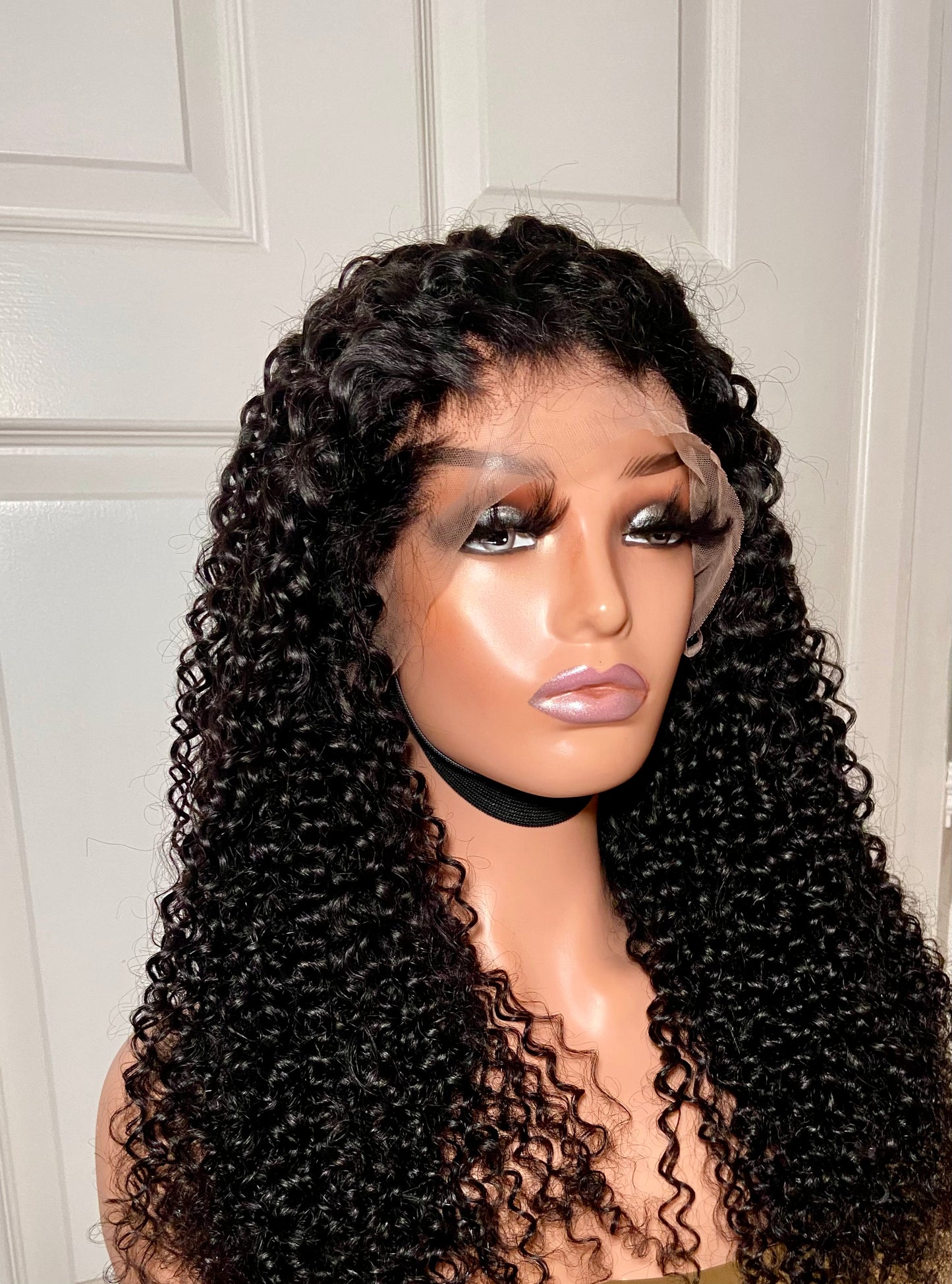 TIANA | Lace Frontal Wig 24” | Italian Curly | Virgin Hair