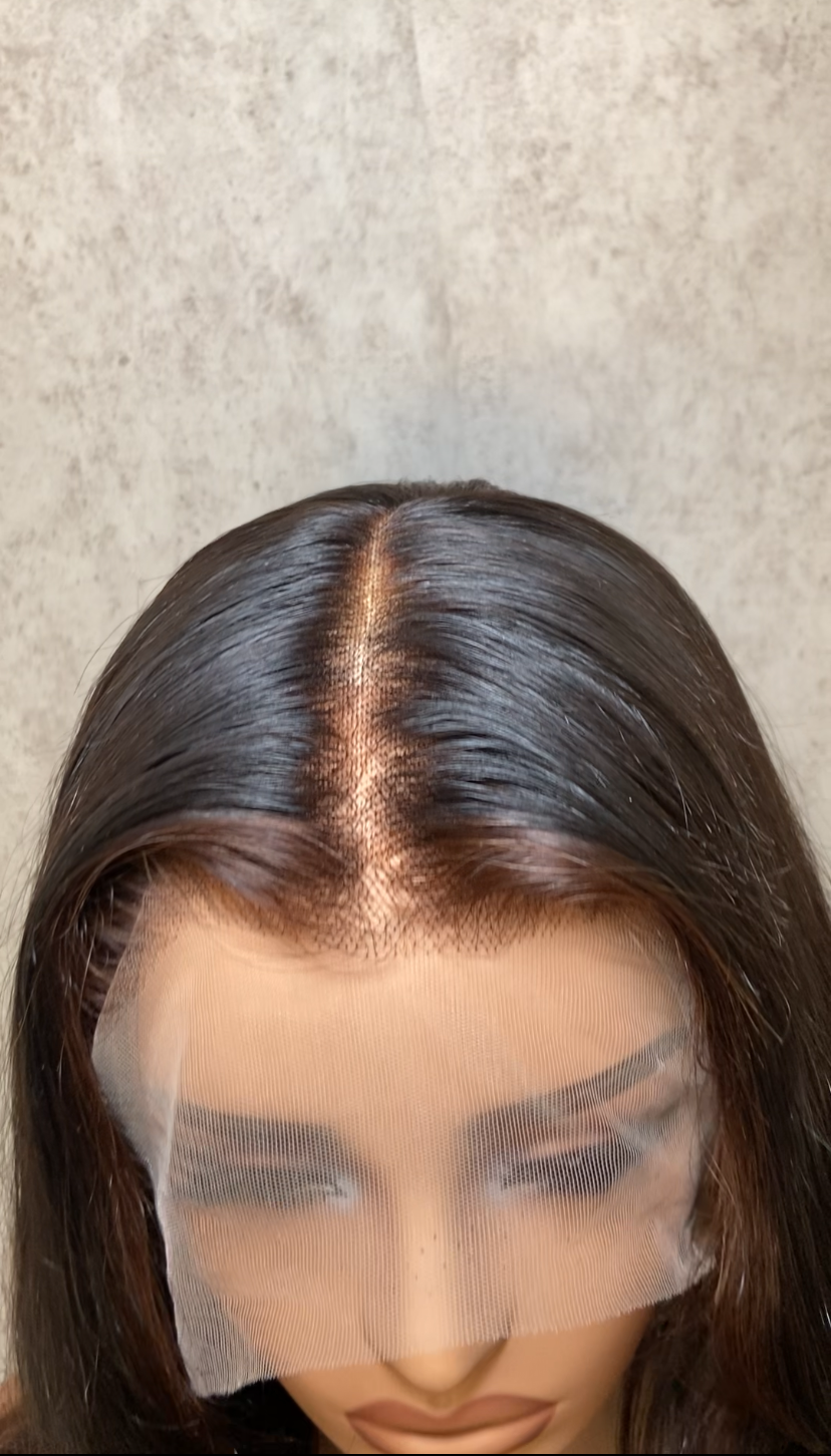 BRIE | Full Lace Wig 20” | Virgin Vietnamese Hair | Body Wave | Ombre Brown | PRE-ORDER ONLY