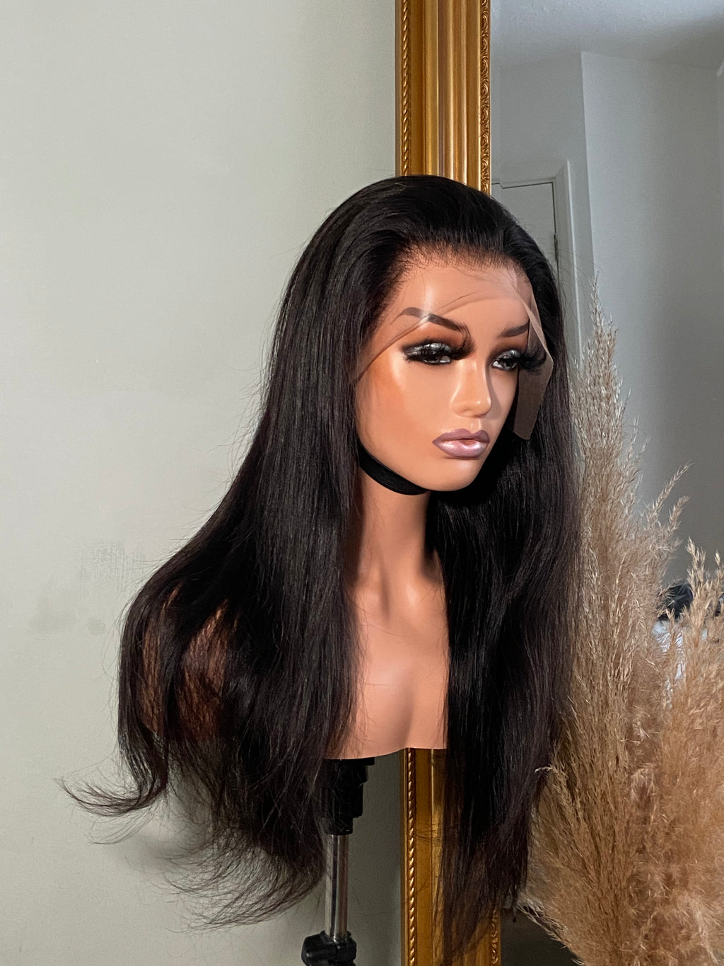 CHLOE | 13x4 Transparent Lace Frontal Wig | Bone Straight Hair | PRE-ORDER