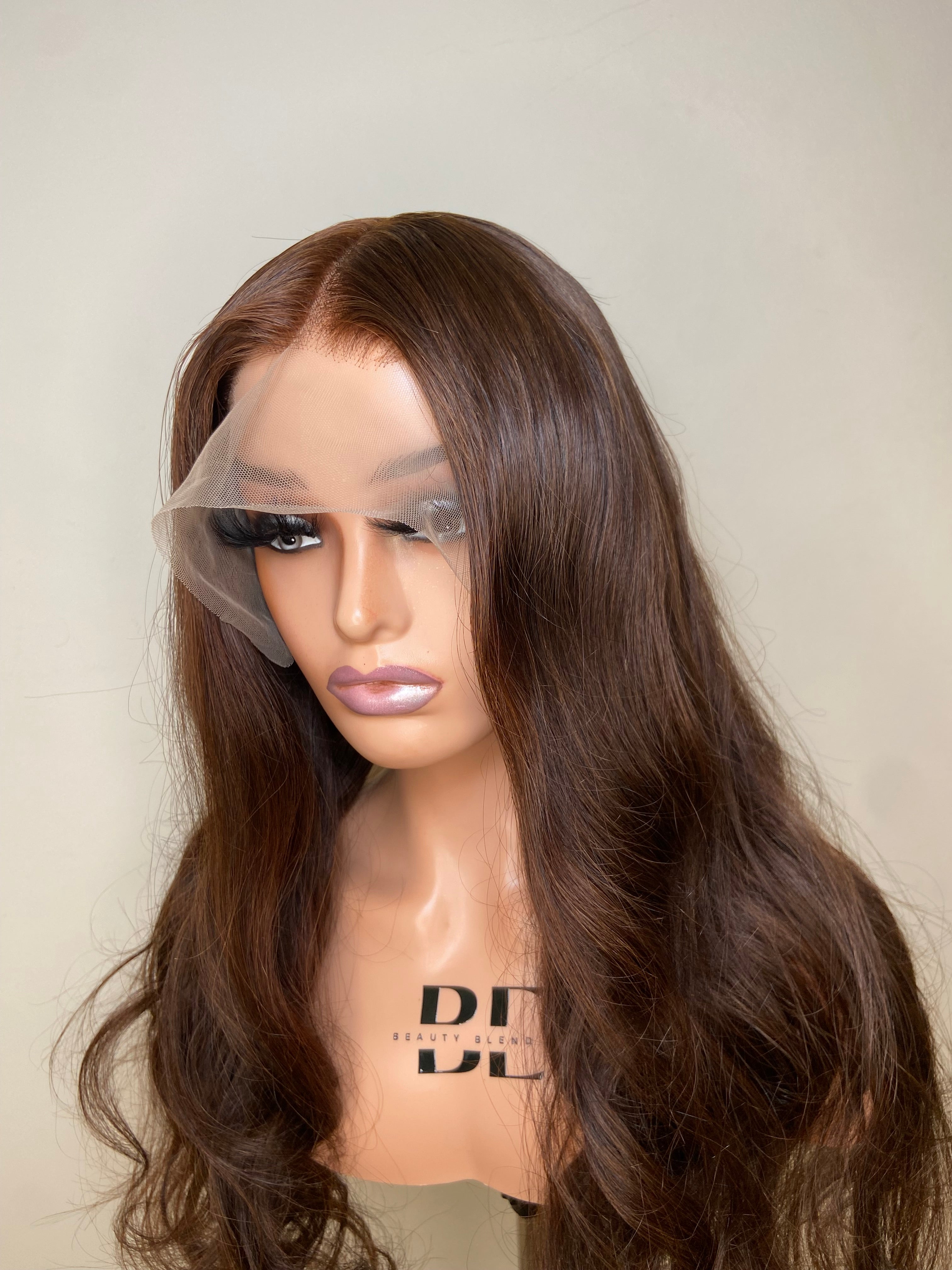 COCO | Full Lace Wig 22” | Virgin Vietnamese Hair | Chocolate Brown | PRE ORDER ONLY