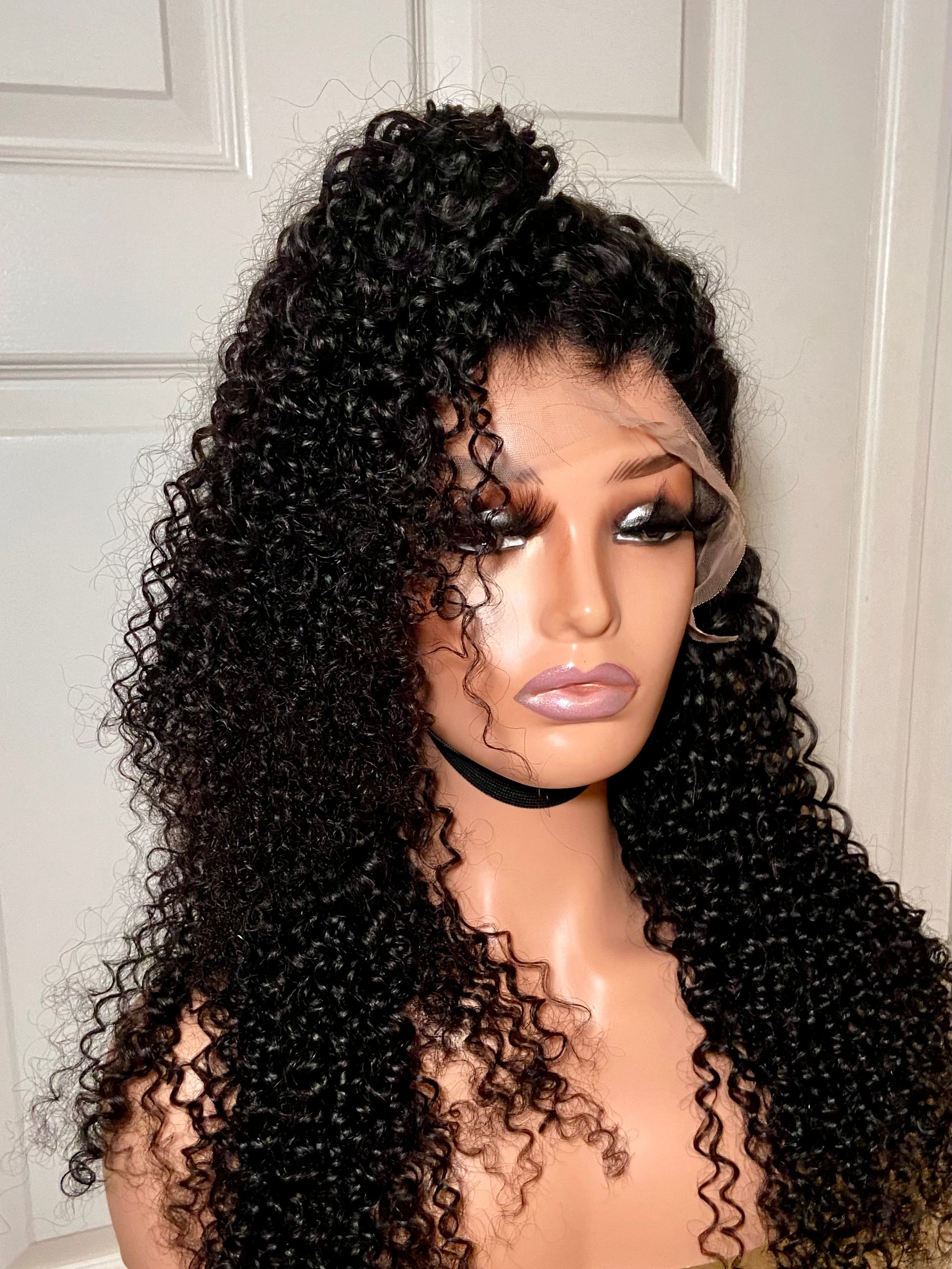 Lace Frontal Wig 24” | Italian Curly | 13x4 Swiss Lace | Virgin Hair