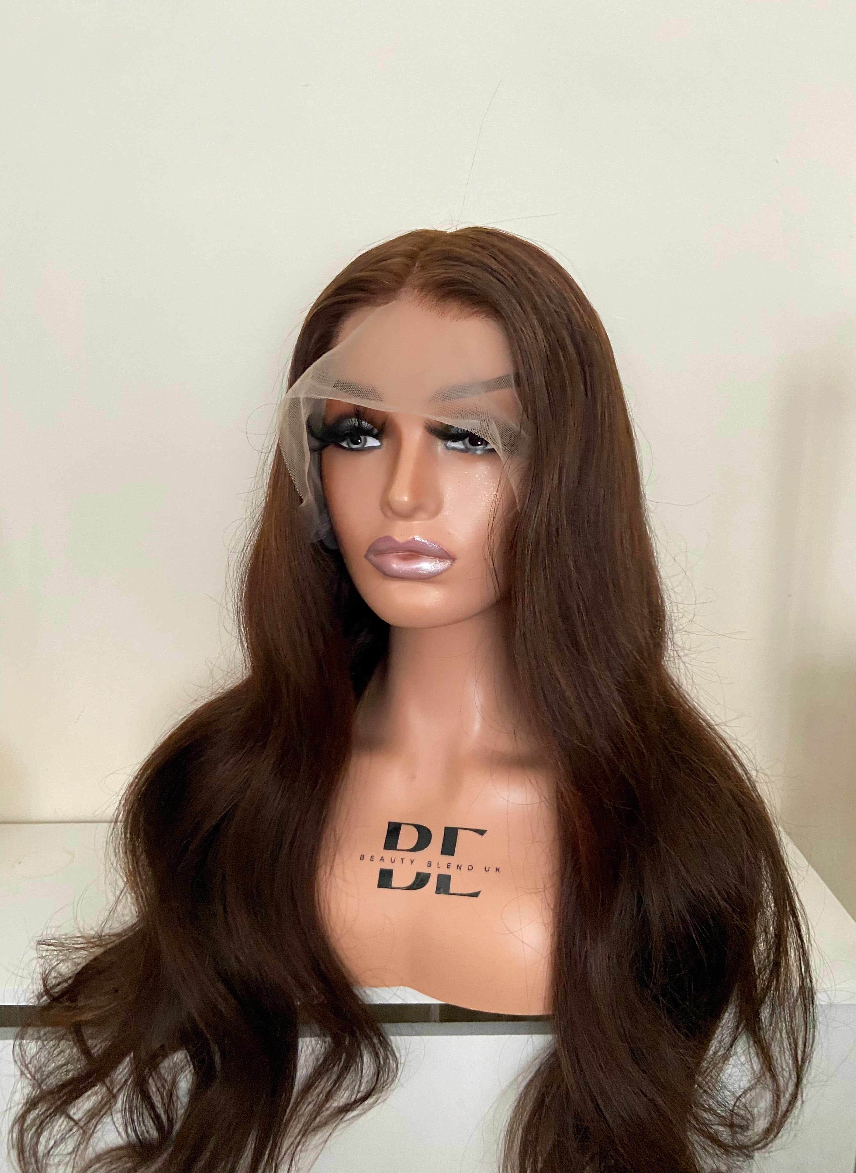 COCO | Full Lace Wig 22” | Virgin Vietnamese Hair | Chocolate Brown | PRE ORDER ONLY