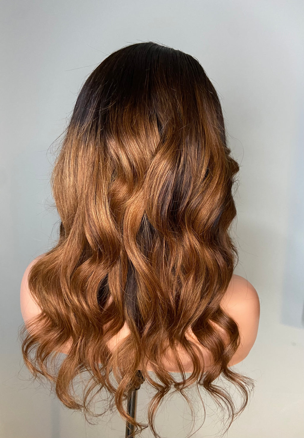 EVA | 16 Inch Brown Highlights Body Wave HD Swiss Lace Front 13x6 Human Hair Wig | PRE ORDER ONLY