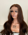 COCO | Full Lace Wig 22” | Virgin Vietnamese Hair | Chocolate Brown | PRE ORDER ONLY