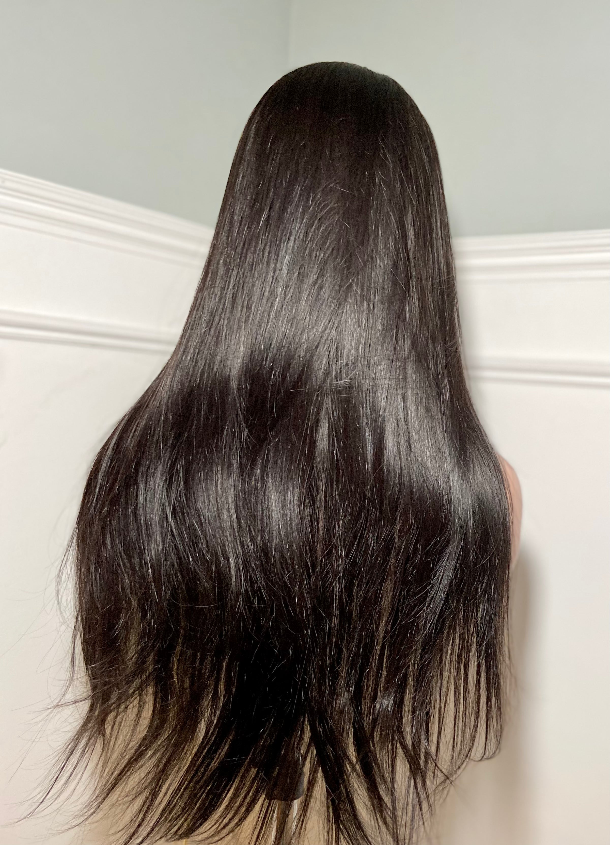 LUNA | Virgin Hair HD Lace Front Wig 13x6 | Straight Long Hair 24” | PRE-ORDER ONLY