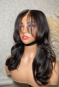 LEILANI | Raw Virgin Human Hair Wig HD | Lace Closure 5x5 | Natural Black |PRE-ORDER ONLY