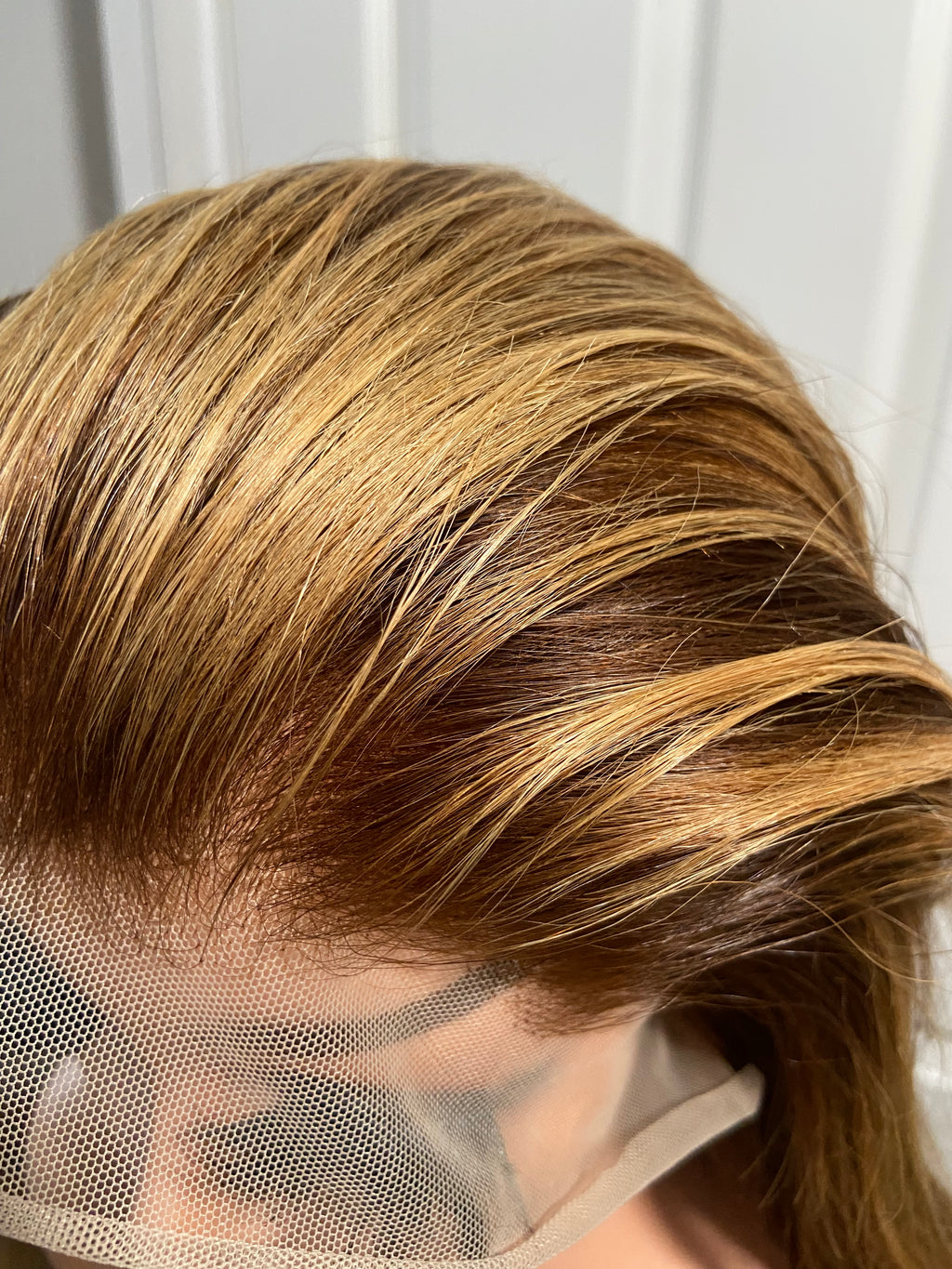GRACE | Human Hair Lace Front Wig 10 Inches | Blonde Highlights | 13x4 Transparent Swiss Lace | PRE-ORDER