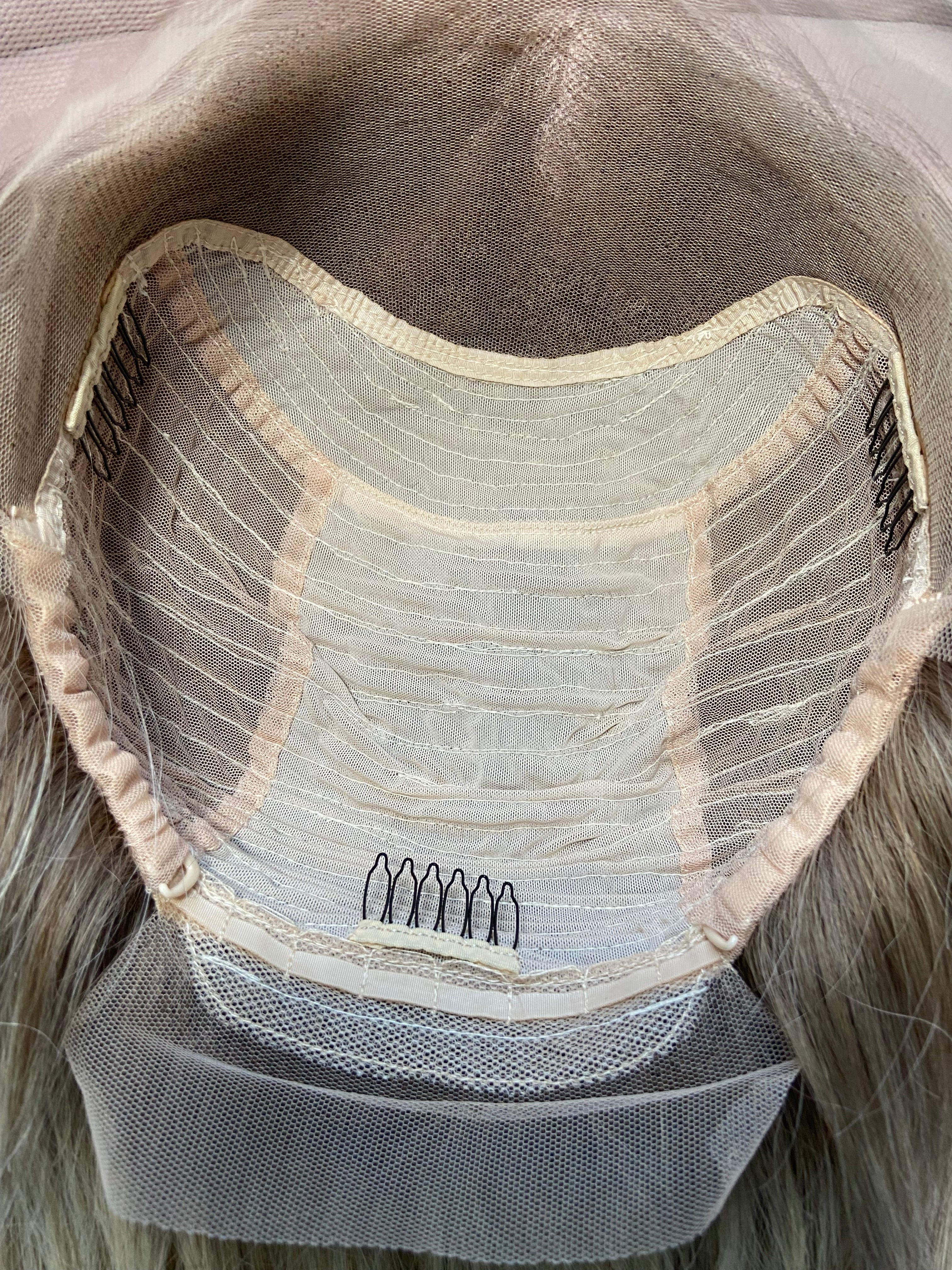 GEMMA | Ash Blonde Highlight Wig 14” | 13x6 Lace Frontal | Human Hair | PRE-ORDER ONLY