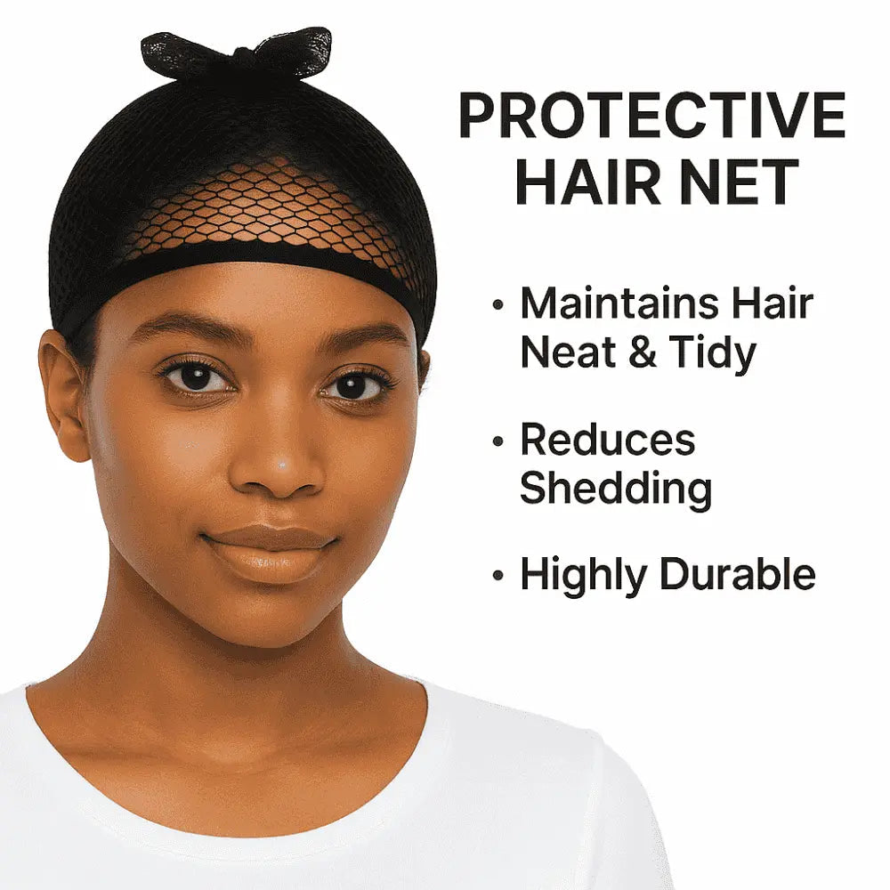 BELANTTI Mesh Hair Net with Elastic Edge