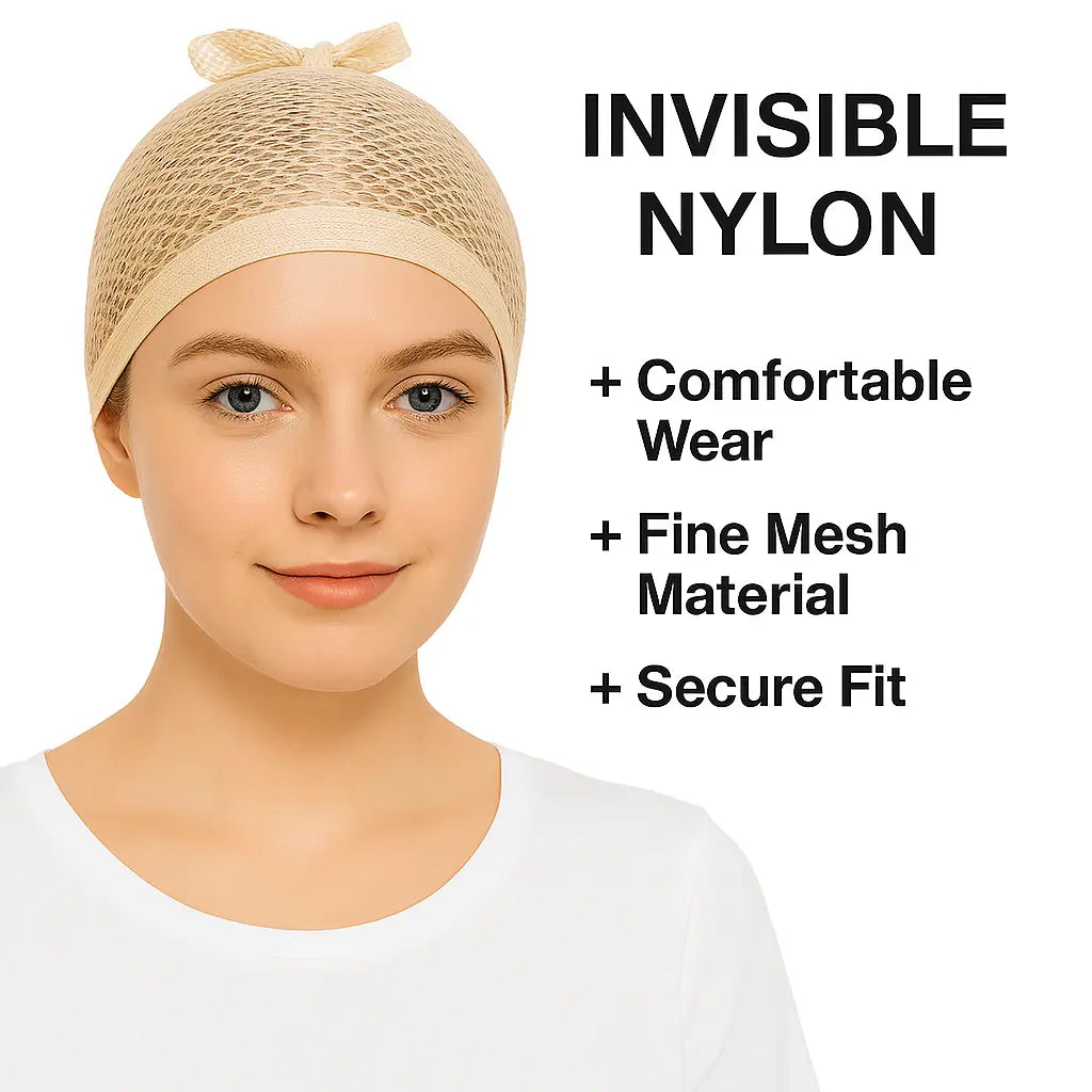 BELANTTI Mesh Hair Net with Elastic Edge
