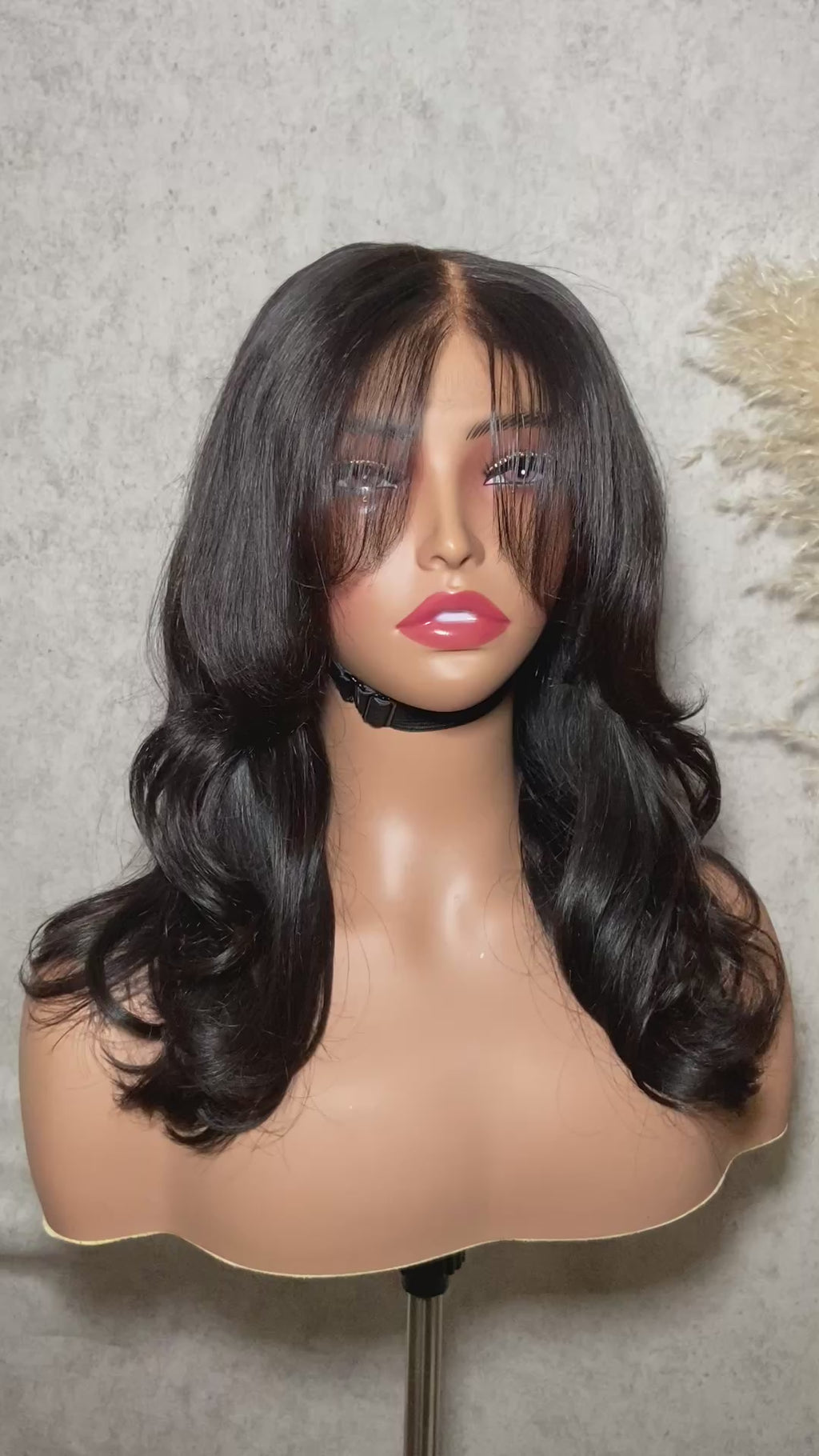 LEILANI | Raw Virgin Human Hair Wig HD | Lace Closure 5x5 | Natural Black |PRE-ORDER ONLY