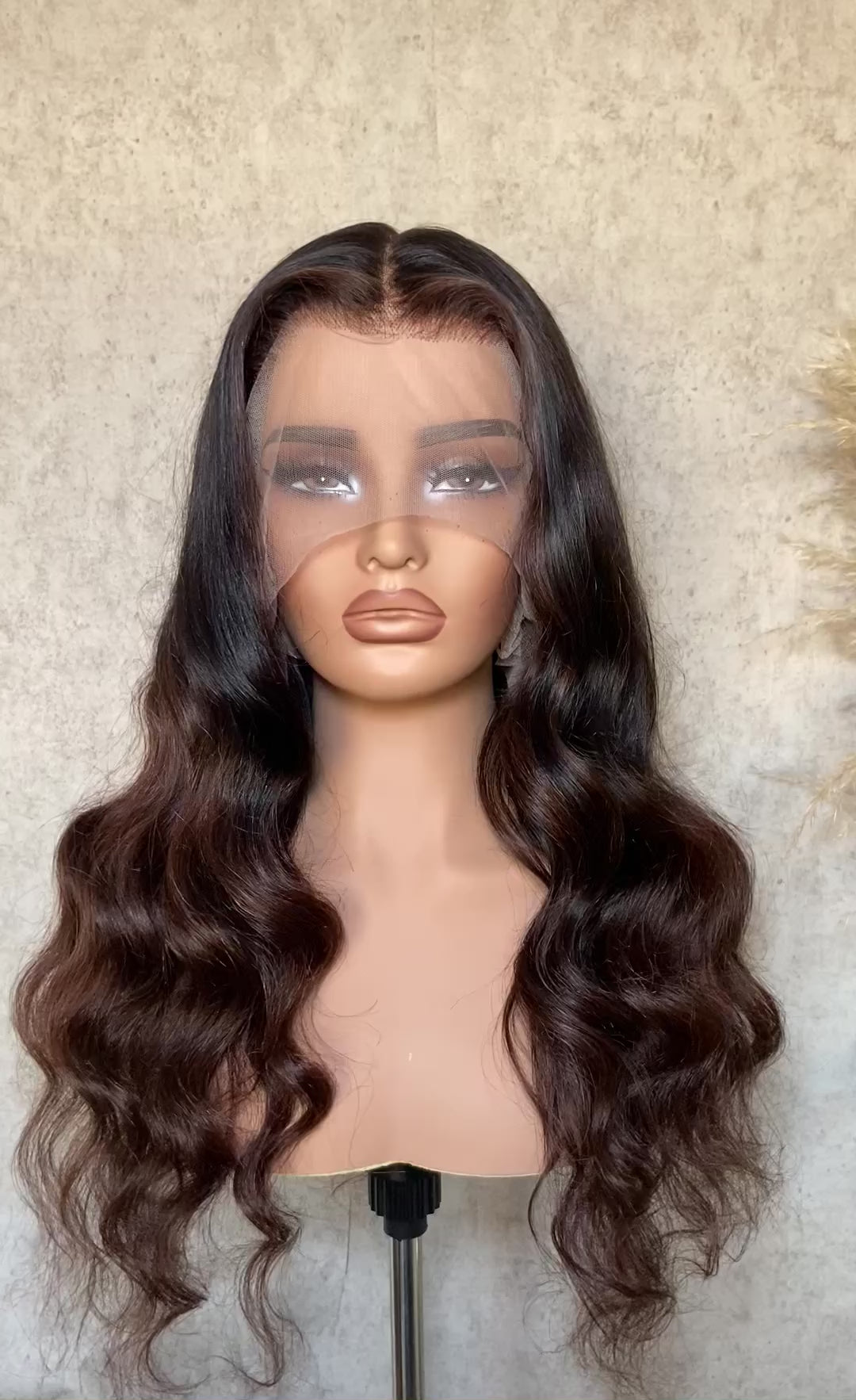 BRIE | Full Lace Wig 20” | Virgin Vietnamese Hair | Body Wave | Ombre Brown | PRE-ORDER ONLY