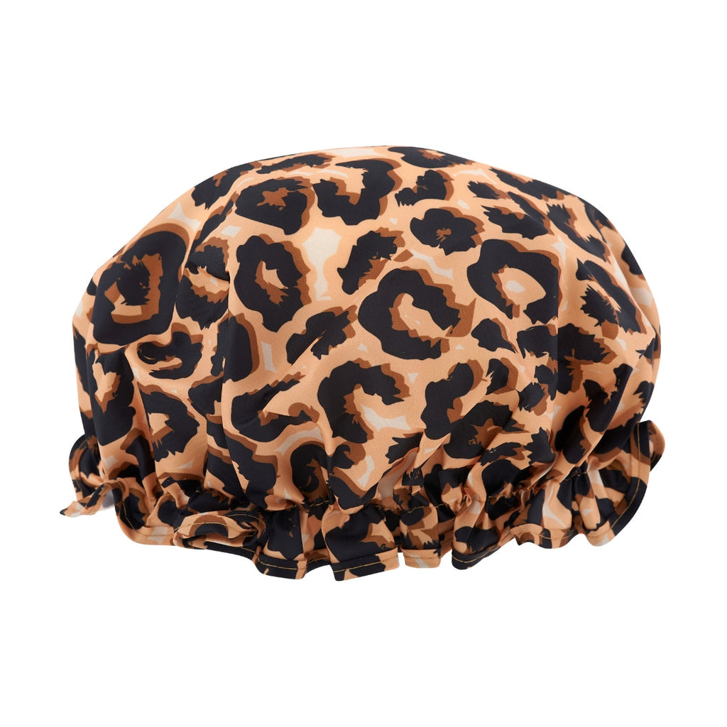 Shower Cap - Leopard Print